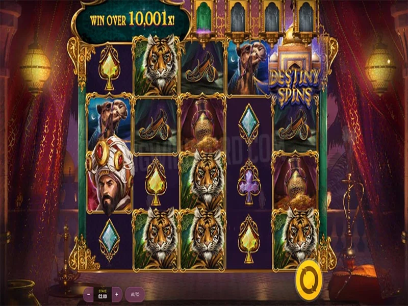 Arabian Nights - Hành Trình Slot Đến Vương Quốc Vương Giả 3 Mức cược nhỏ, bet thủ nổ jackpot to cùng Arabian Nights