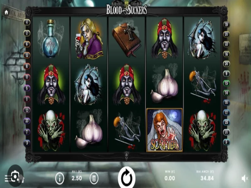 Các tính năng bonus và minigame tại Blood Suckers