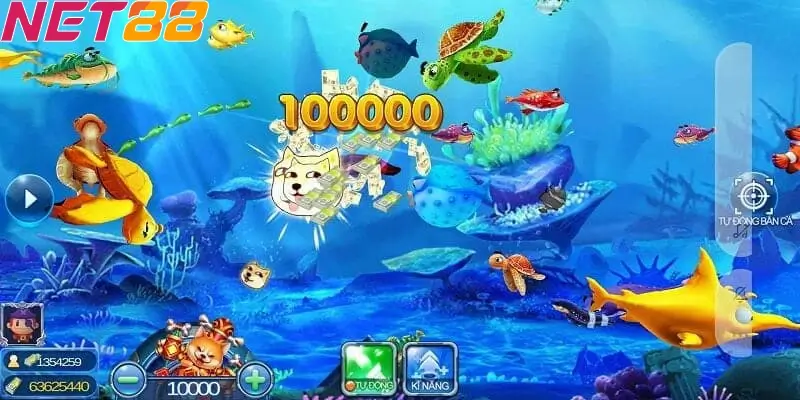 Khám phá sảnh game Bắn Cá Đại Chiến Thái Bình Dương NET88 2 Tuyệt chiêu săn thưởng trong Bắn Cá Đại Chiến Thái Bình Dương NET88