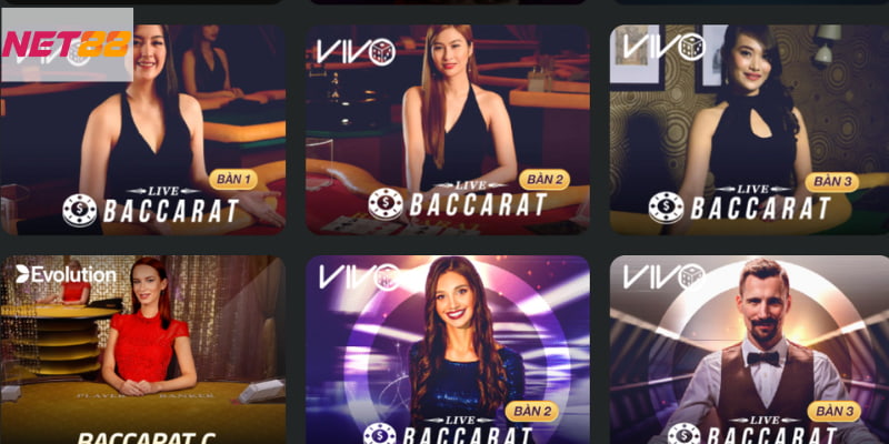 baccarat trực tuyến