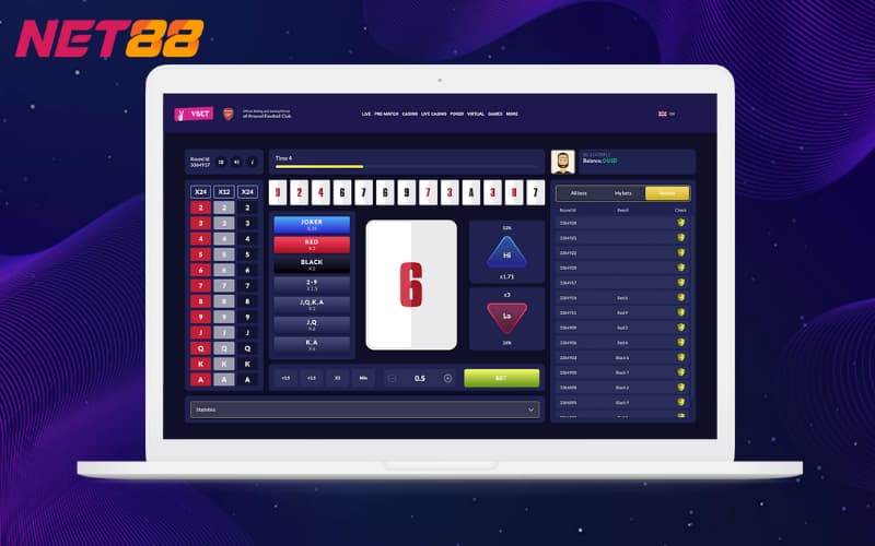 Big Hilo Luật chơi cơ bản của game bài