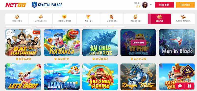 Giới thiệu game bắn cá tại NET88