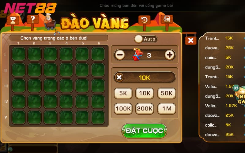 Chế độ chơi auto