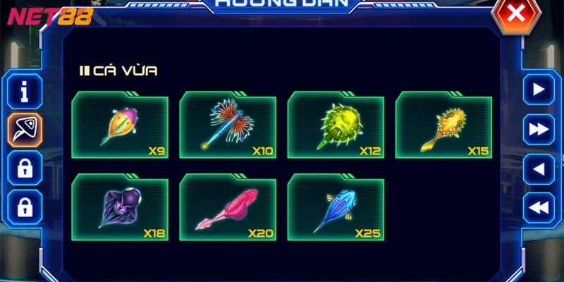 Men In Black - Trải nghiệm bắn cá đổi thưởng hấp dẫn 2 Vũ khí hỗ trợ săn cá hiệu quả trong Men In Black slot