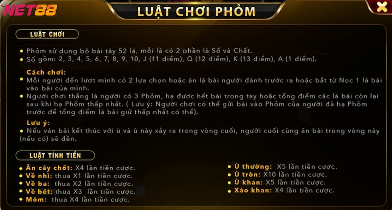 Hướng dẫn chi tiết về luật chơi phỏm dễ hiểu cho tân thủ