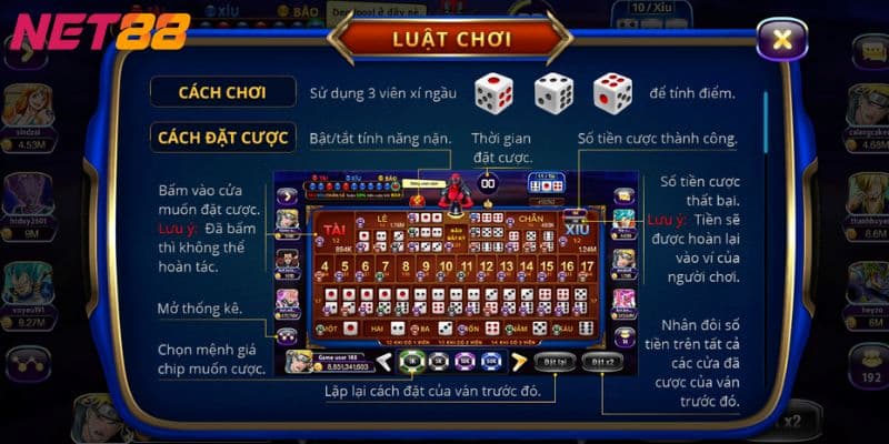 Sicbo Deadpool Luật chơi cơ bản của sicbo