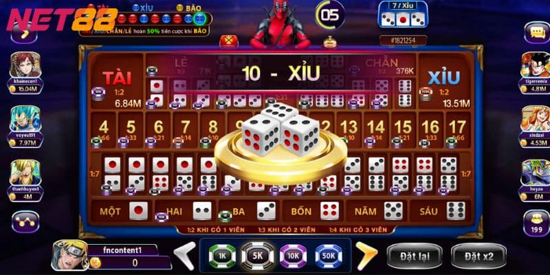 Sicbo Deadpool Gấp thếp là mẹo chơi sicbo hiệu quả