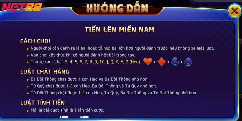 Tiến Lên Miền Nam Hướng dẫn chi tiết về cách chơi game tiến lên miền Nam