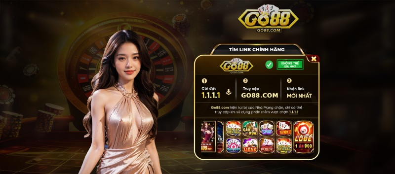 Cách vào GO88 chính hãng